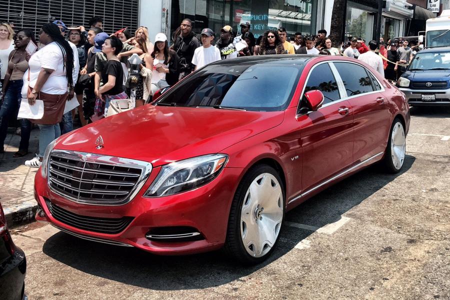 Mercedes-Maybach S600 by RDB LA on Forgiato Wheels (Fiore-M) '2016
